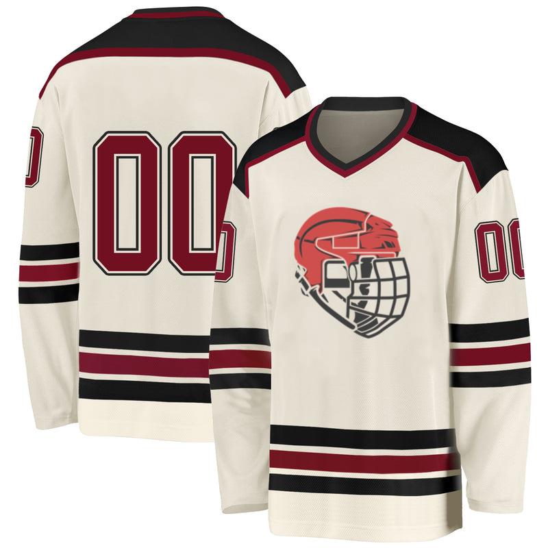 Hockey Goalie Mask Flat Hockey Jersey