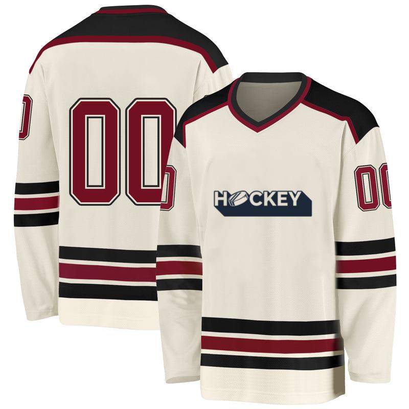 Hockey Label Cut Out Hockey Jersey