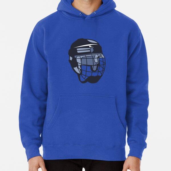 Hockey Player Helmet Illustration Classic Unisex Hoodie