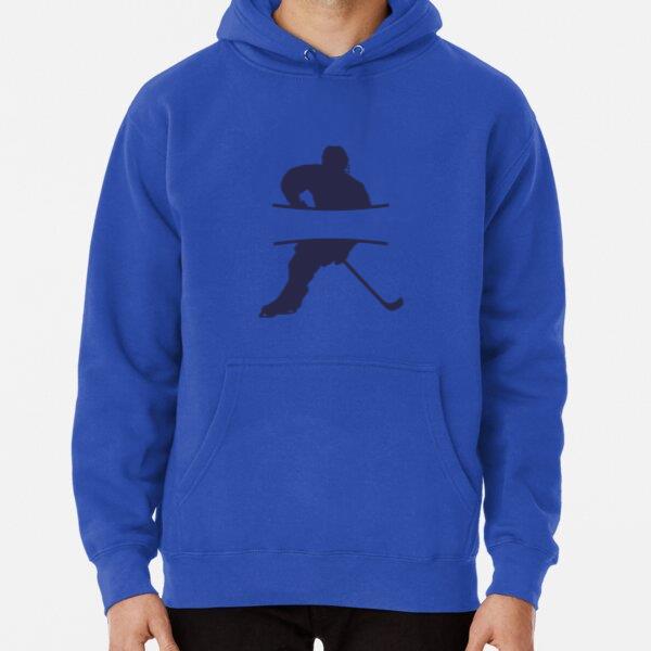 Hockey Player Label Silhouette Classic Unisex Hoodie