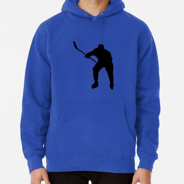 Hockey Player Shoot Silhouette Classic Unisex Hoodie