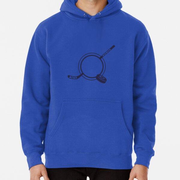 Hockey Stick And Disk Label Cut Out Classic Unisex Hoodie