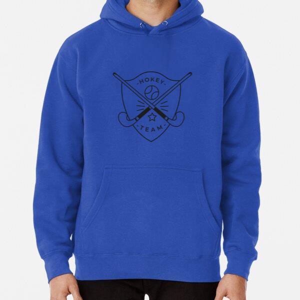 Hockey Team Stick Ball Star Badge Stroke Classic Unisex Hoodie