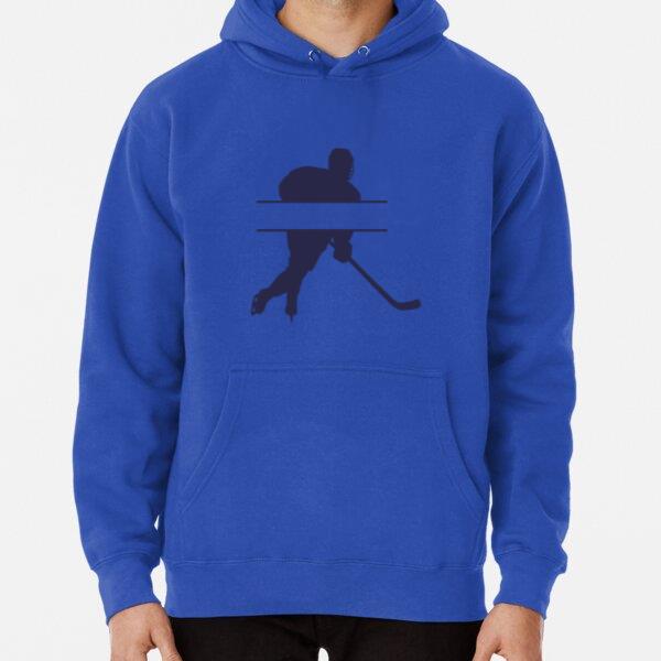 Ice Hockey Player Label Silhouette Classic Unisex Hoodie