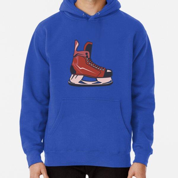Ice Hockey Skate Illustration Classic Unisex Hoodie