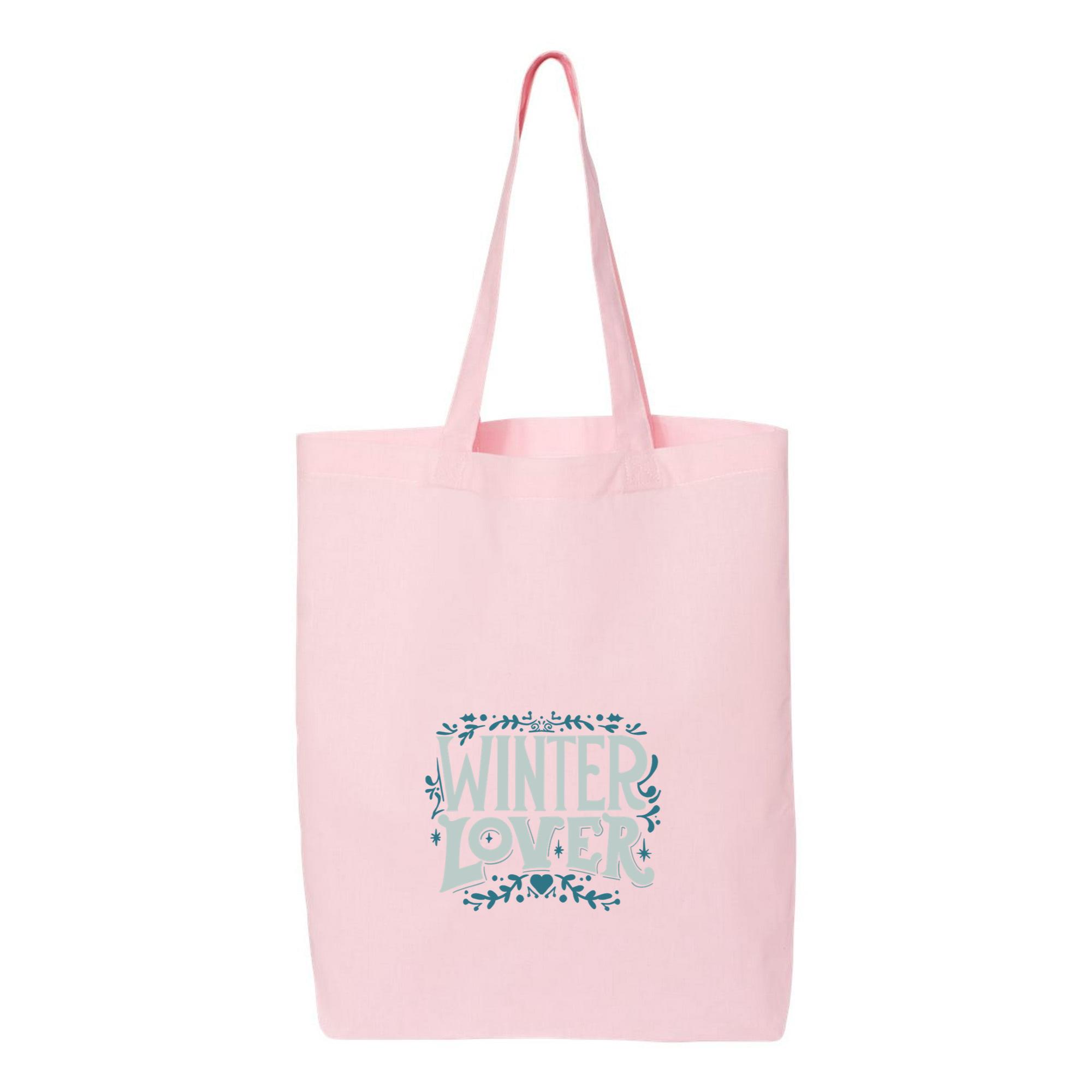 Winter Lover Ornate Label Canvas Tote Bag - Image 2